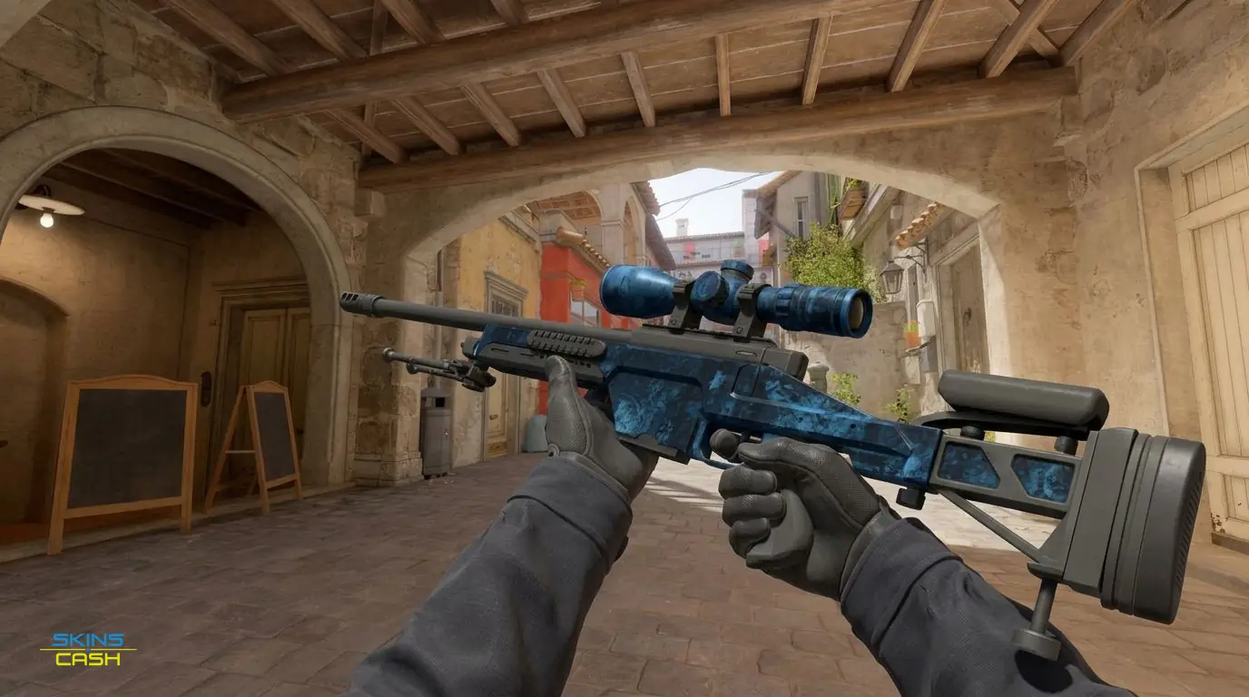 SSG 08 | Abyss — In-game inspect