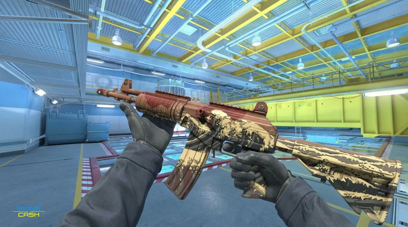 Galil AR | Crimson Tsunami — In-game inspect