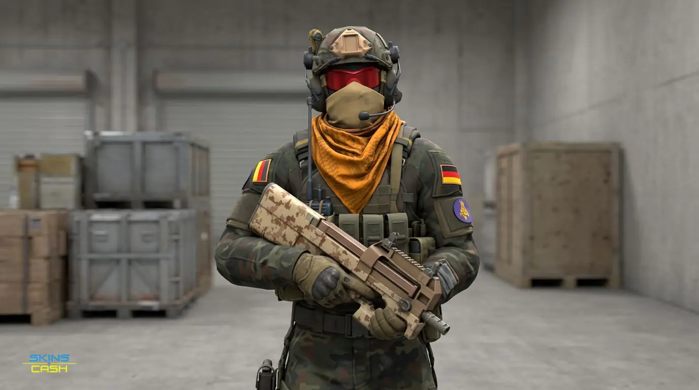 P90 | Desert DDPAT — In the field