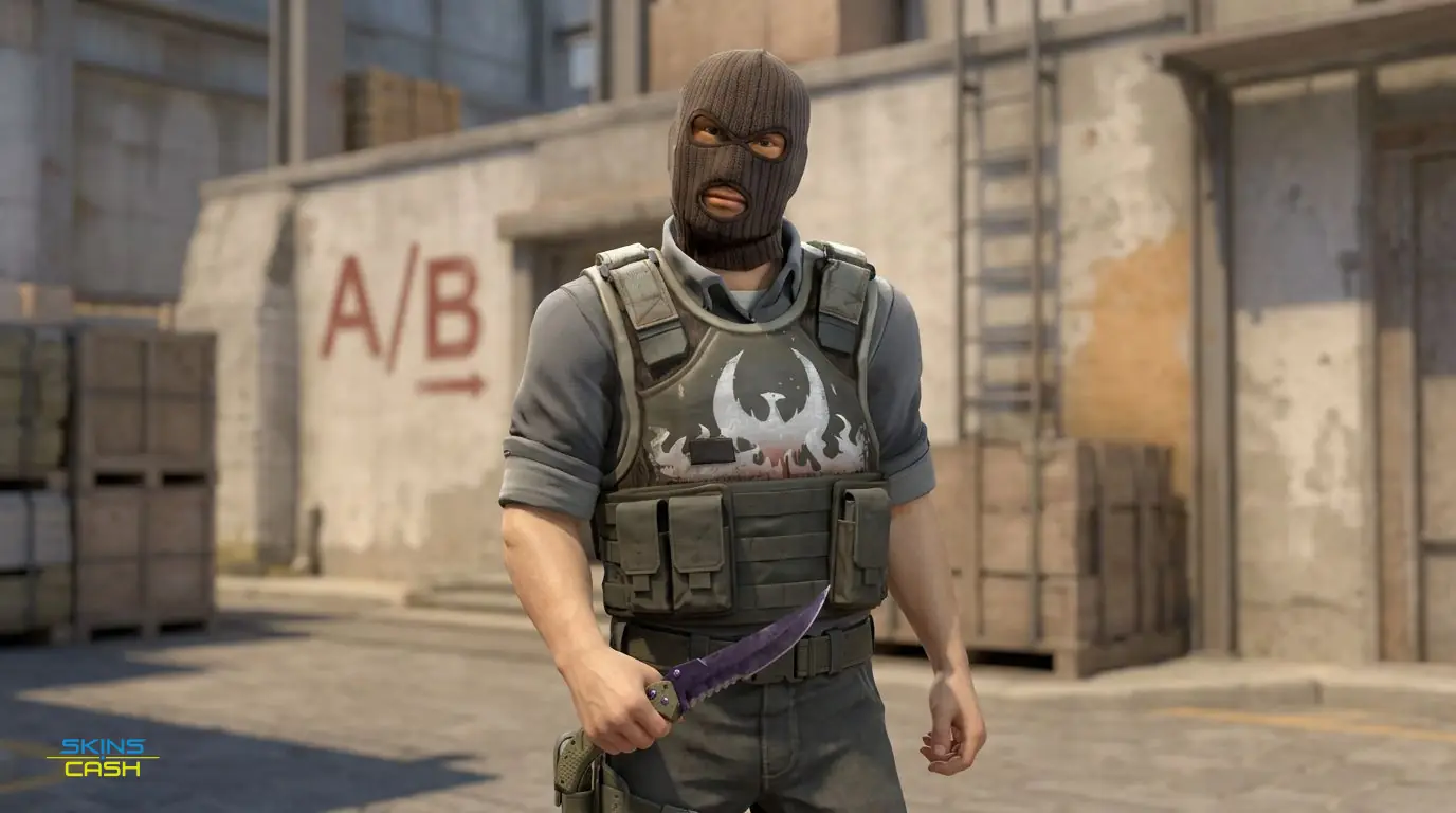 ★ Flip Knife | Doppler Black Pearl — In the field