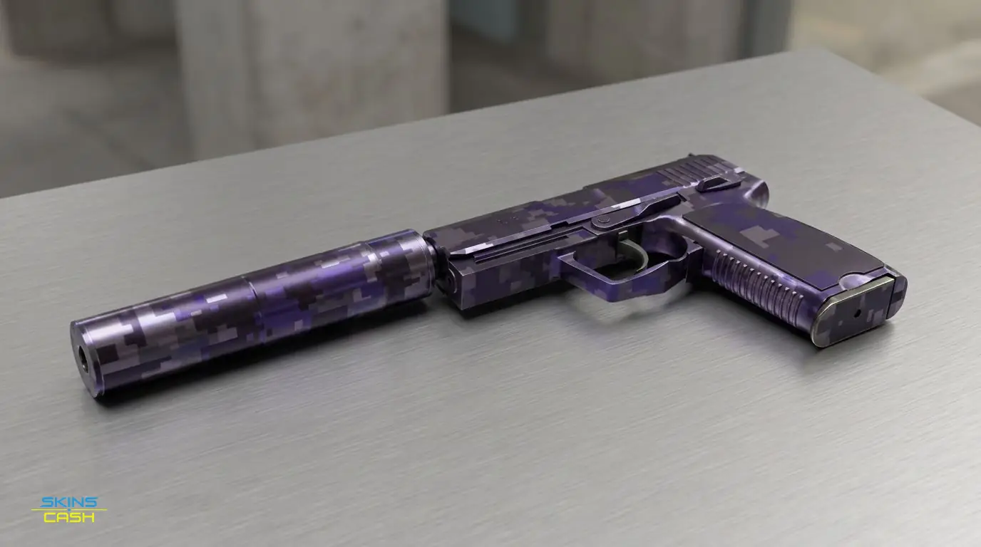 USP-S | Purple DDPAT — Product view