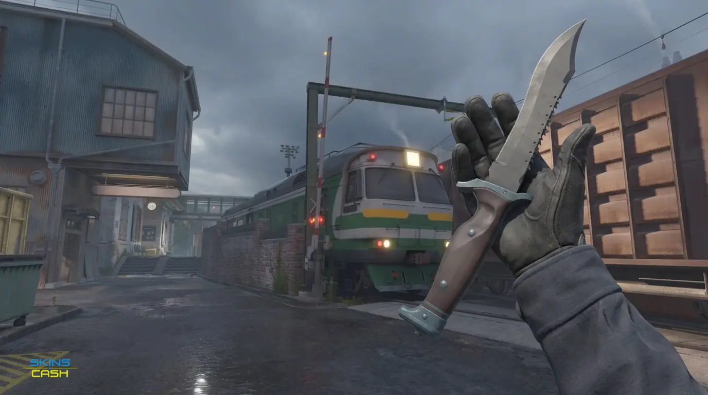 ★ Bowie Knife | Night — In-game inspect