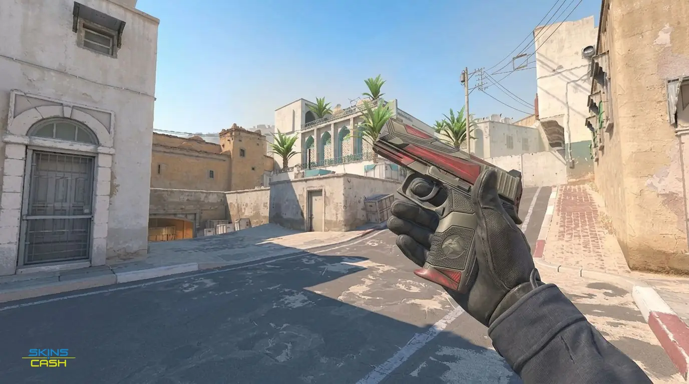 P2000 | Red Wing — In-game inspect