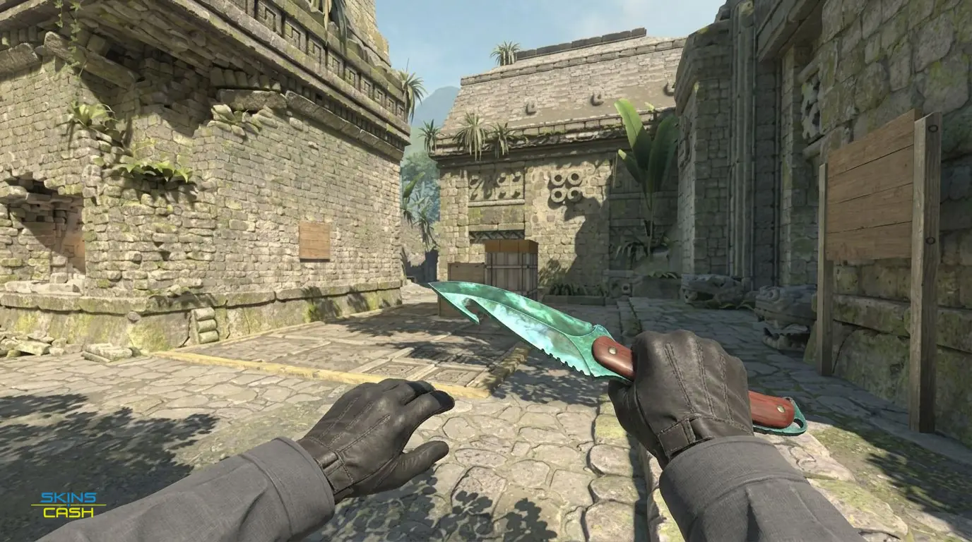 ★ Gut Knife | Gamma Doppler Phase 4 — In-game inspect