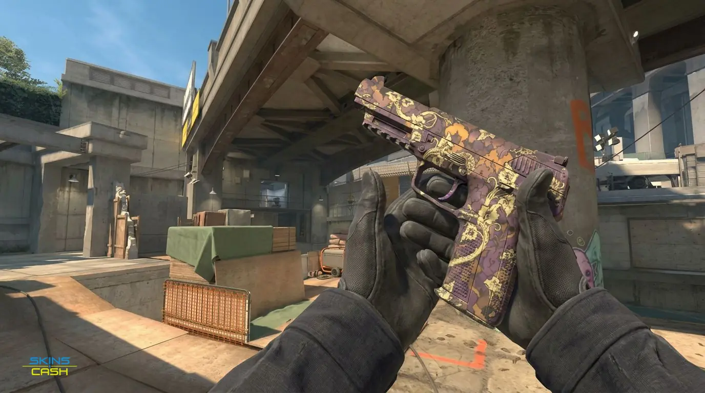 Five-SeveN | Withered Vine — In-game inspect