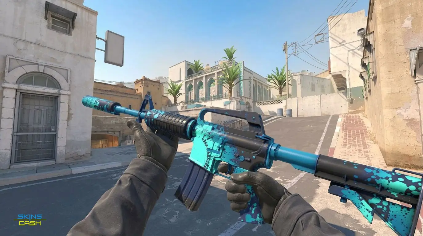 M4A1-S | Icarus Fell — In-game inspect