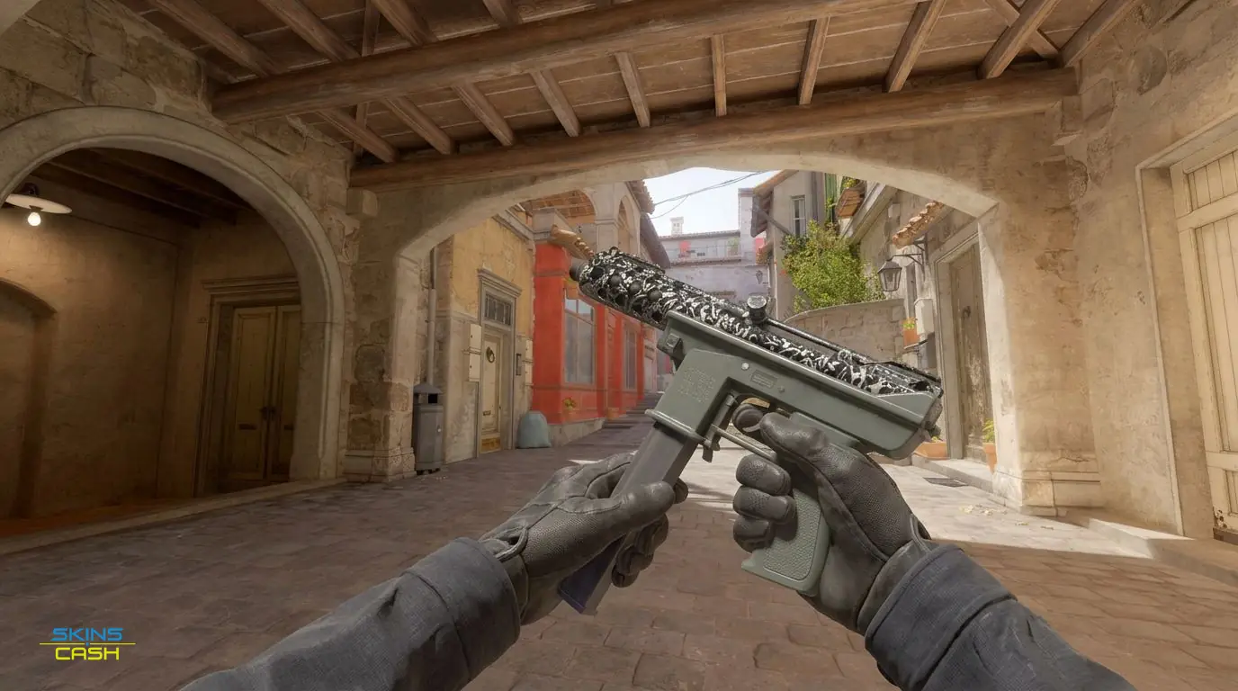 Tec-9 | Cut Out — In-game inspect