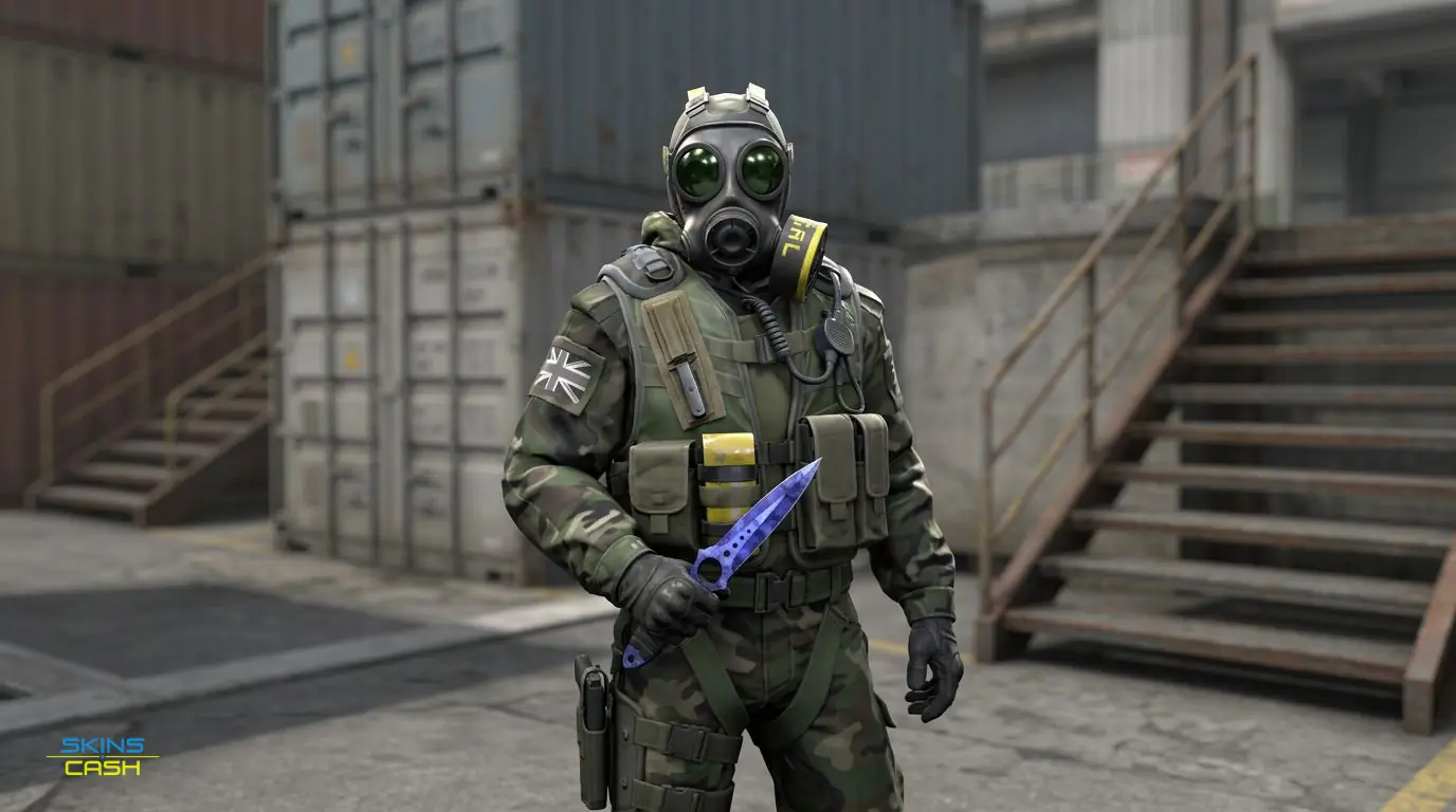 ★ Skeleton Knife | Doppler Phase 4 — In the field