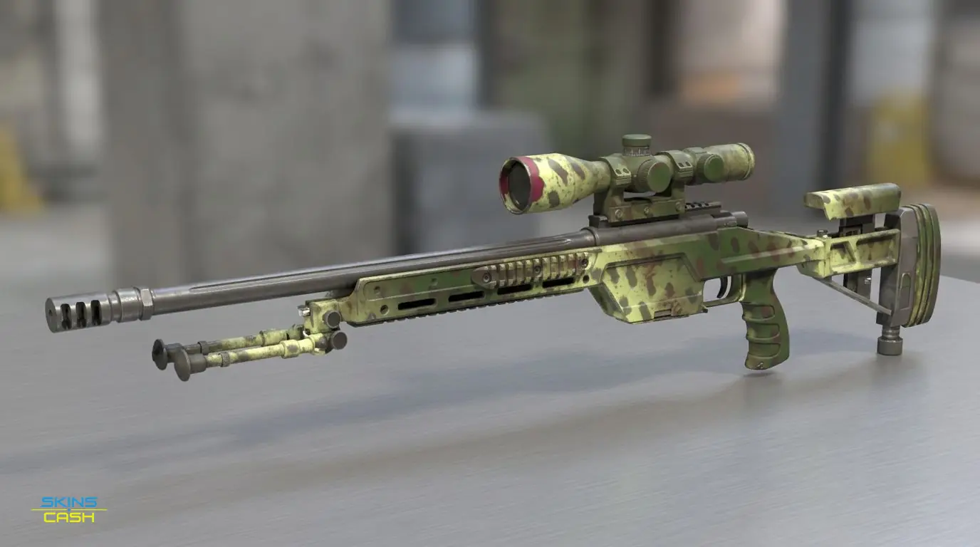 SSG 08 | Lichen Dashed — Product view