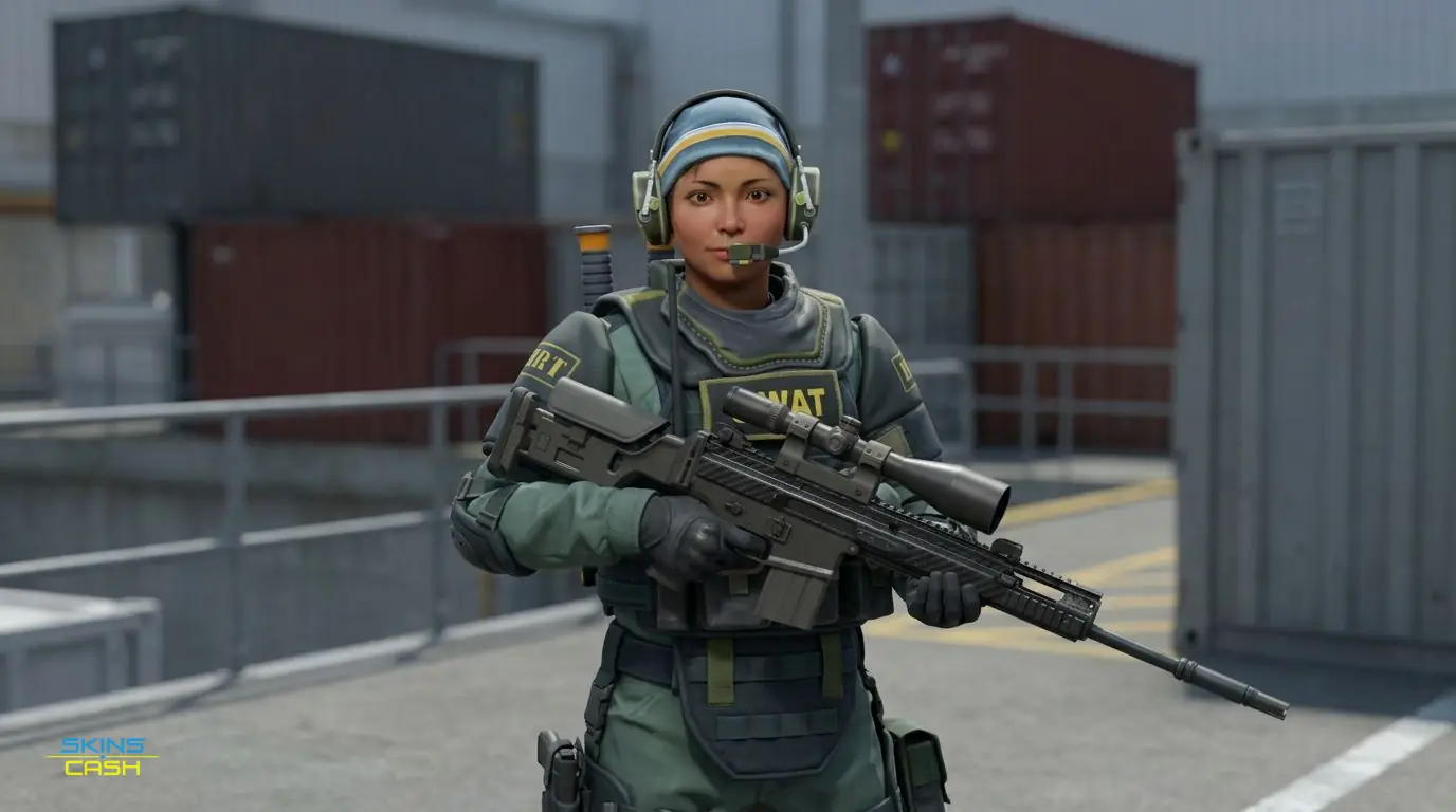 SCAR-20 | Carbon Fiber — In the field