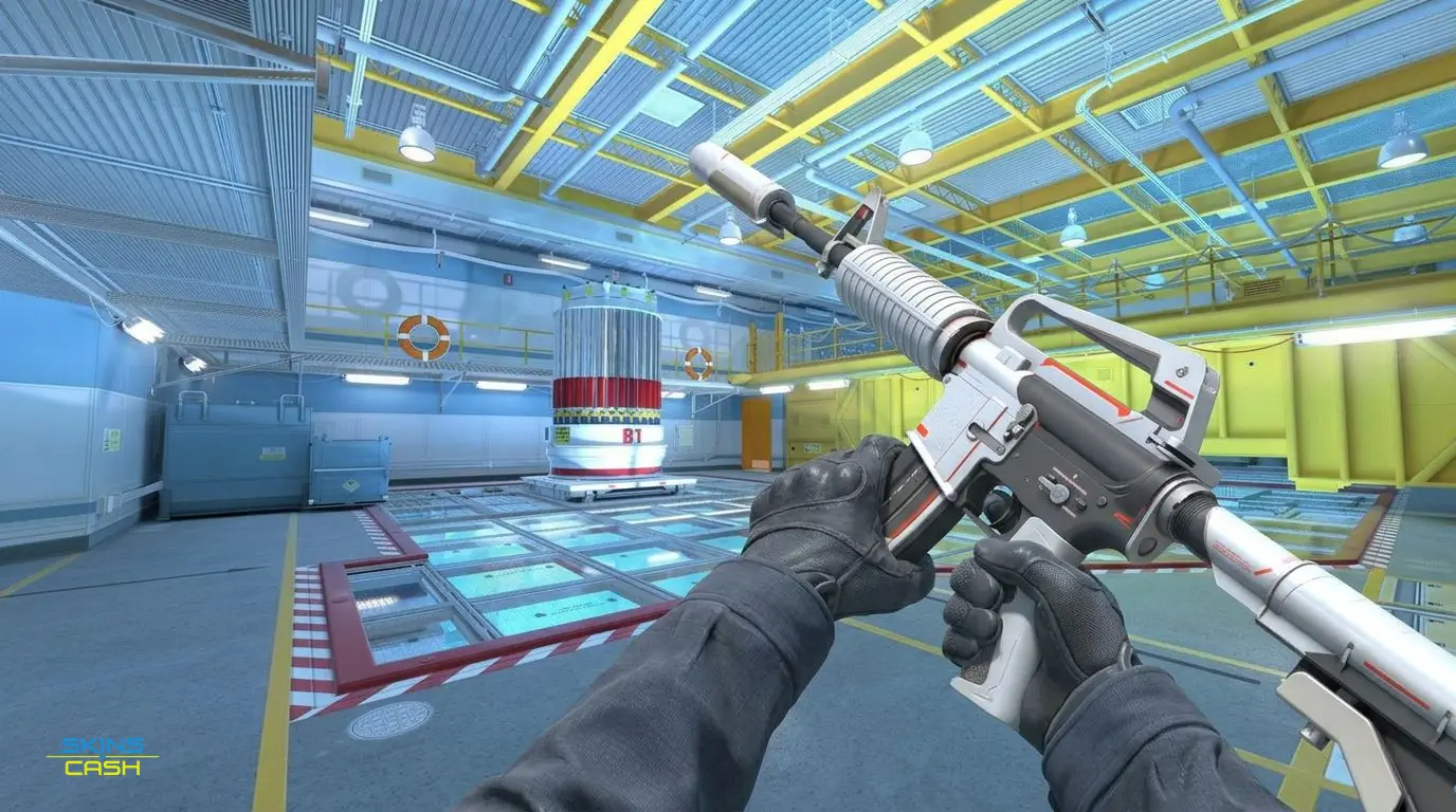 M4A1-S | Mecha Industries — In-game inspect