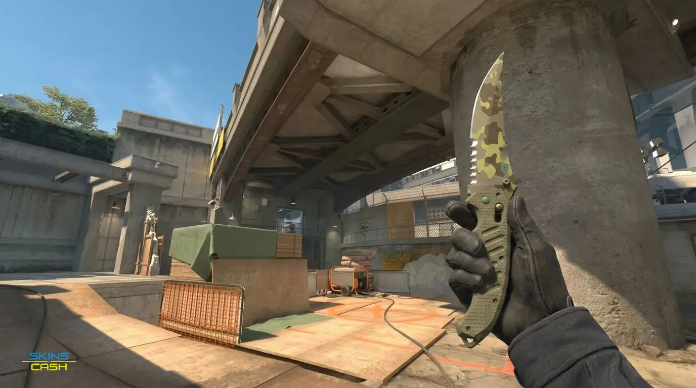★ Flip Knife | Boreal Forest — In-game inspect