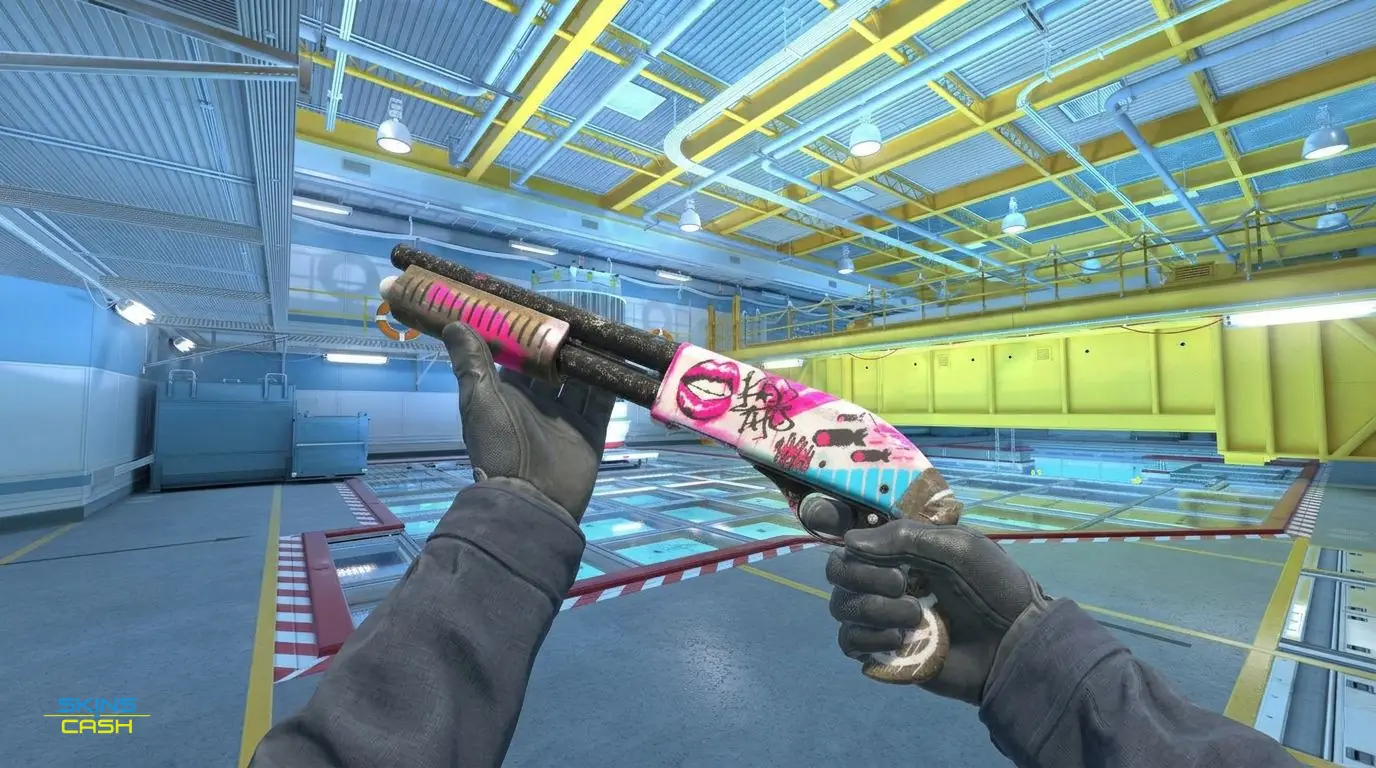 Sawed-Off | Wasteland Princess — In-game inspect