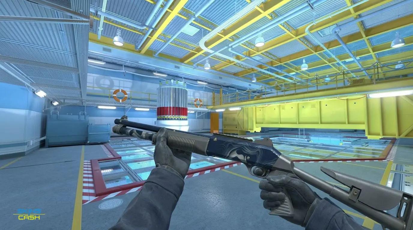 XM1014 | Quicksilver — In-game inspect