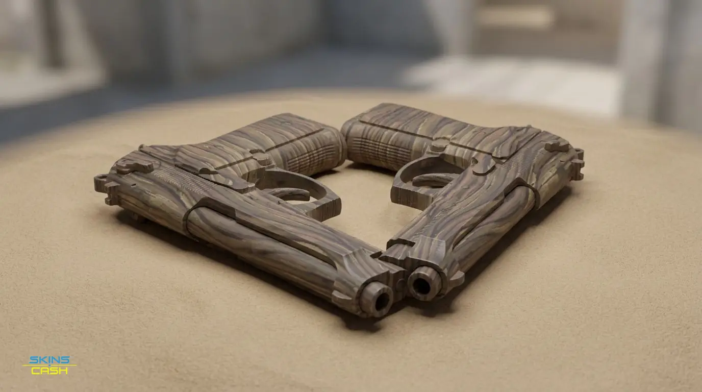Dual Berettas | Drift Wood — Product view