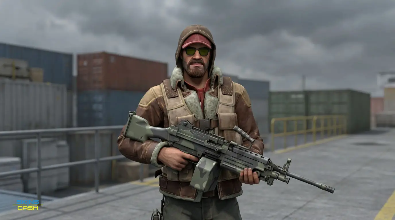 M249 | Sage Camo — In the field