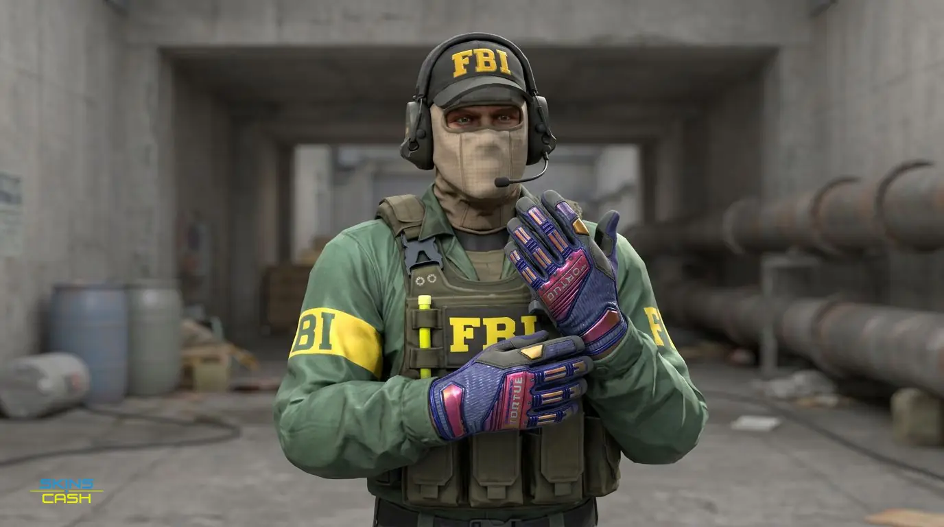 ★ Specialist Gloves | Fade — In the field