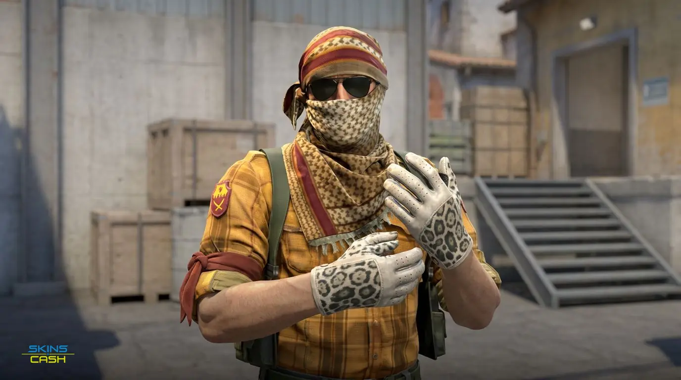 ★ Driver Gloves | Snow Leopard — In the field