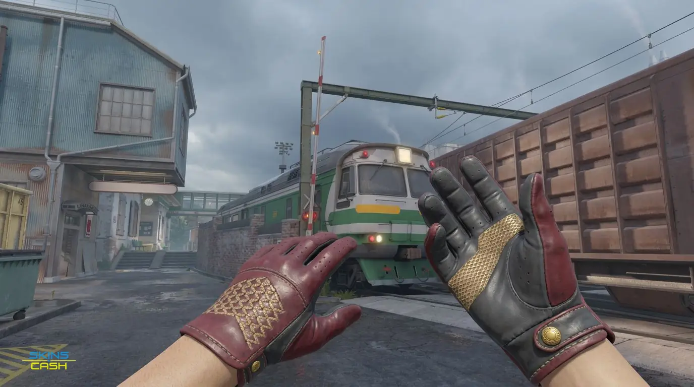 ★ Driver Gloves | Rezan the Red — In-game inspect
