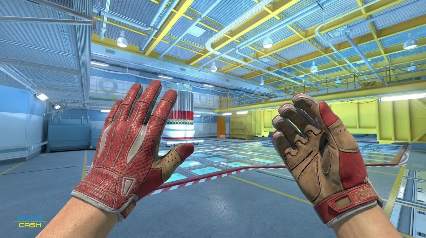 ★ Sport Gloves | Slingshot — In-game inspect