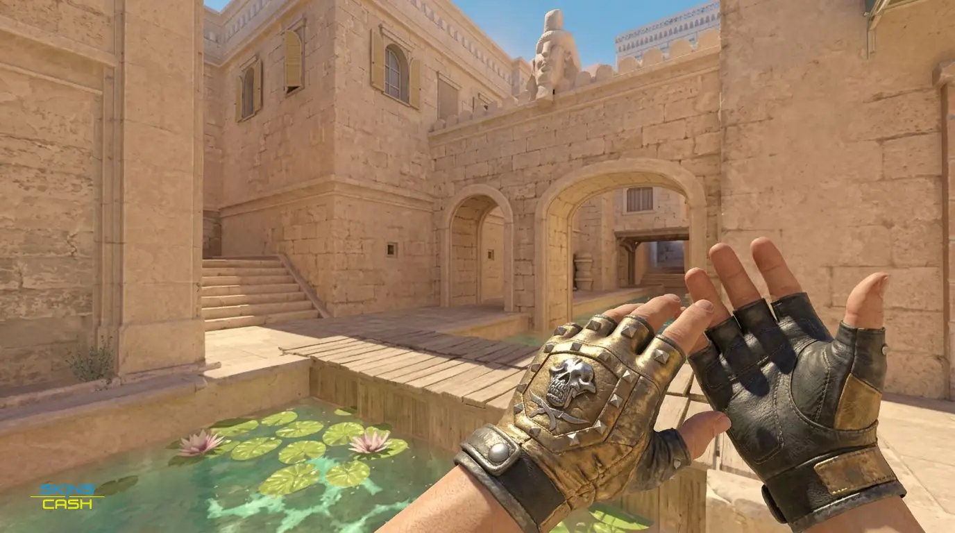 ★ Bloodhound Gloves | Bronzed — In-game inspect