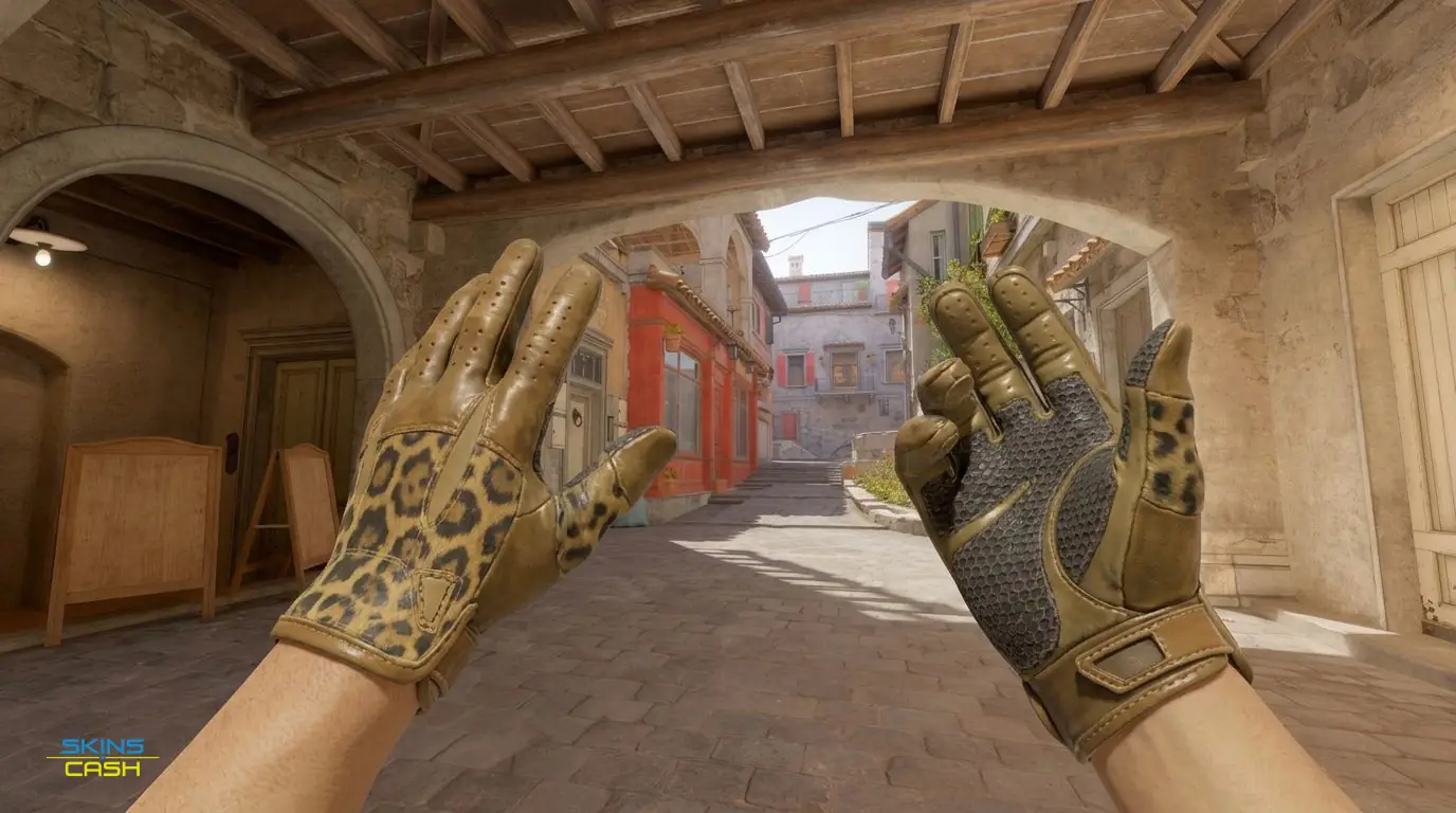 ★ Driver Gloves | Queen Jaguar — In-game inspect