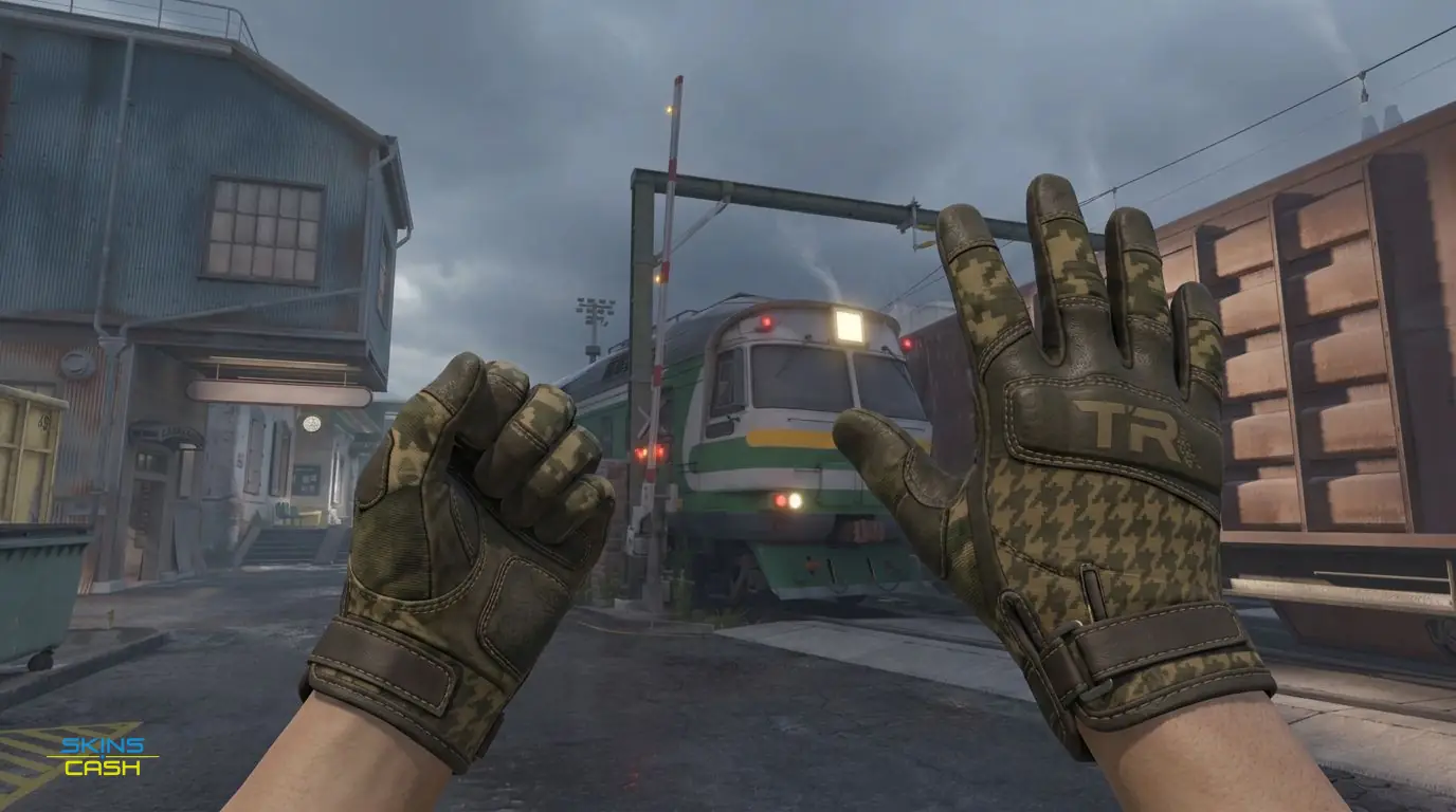 ★ Hand Wraps | Desert Shamagh — In-game inspect
