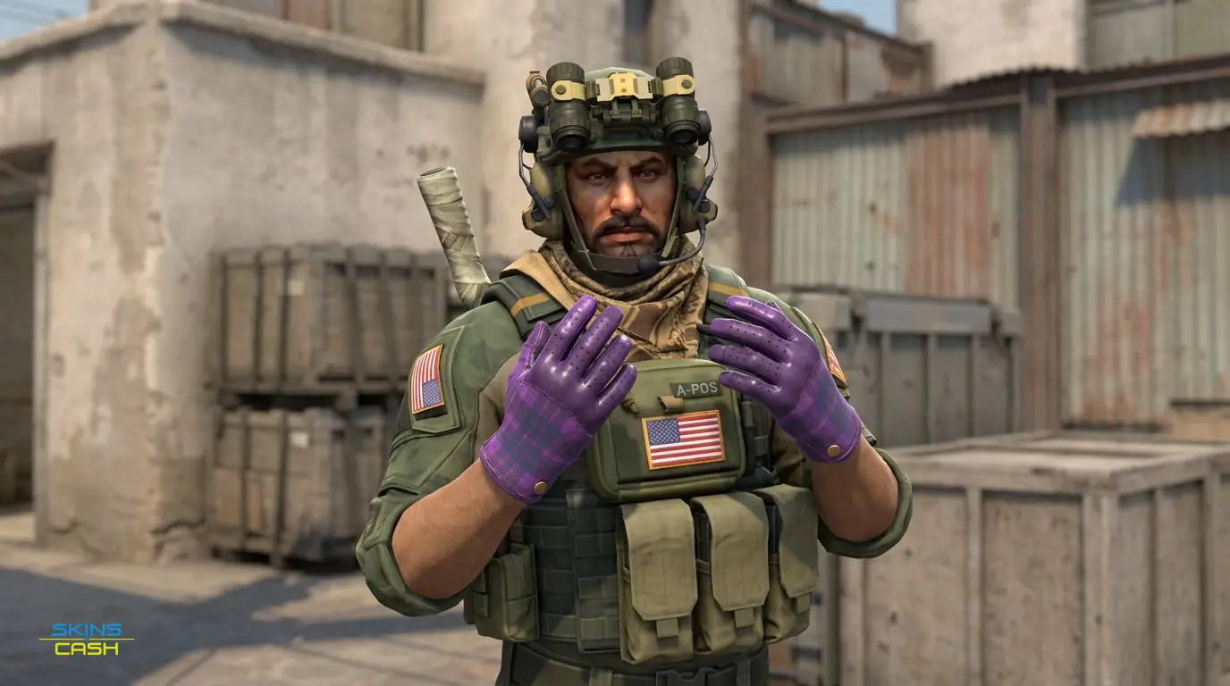 ★ Driver Gloves | Imperial Plaid — In the field