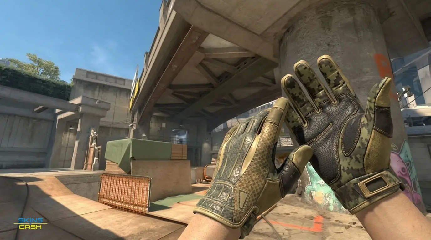 ★ Sport Gloves | Arid — In-game inspect