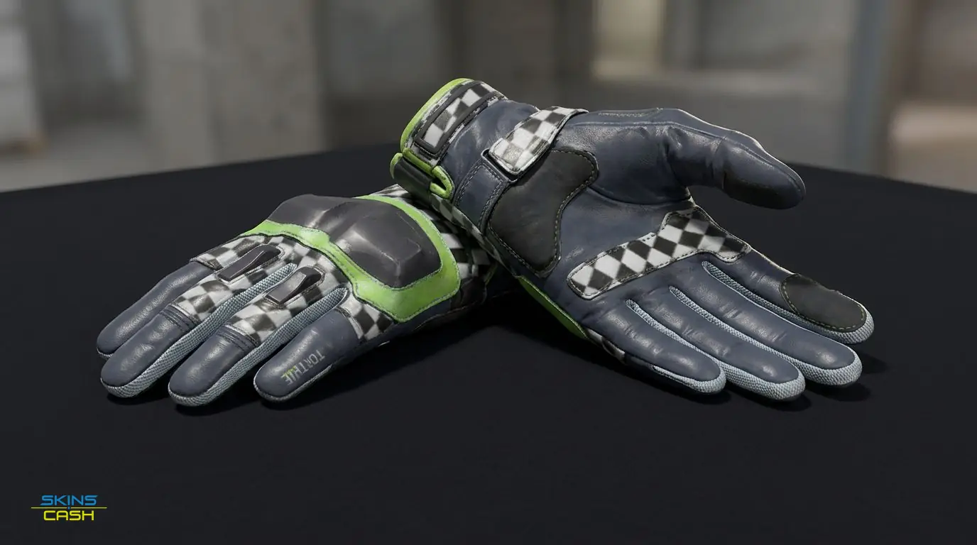 ★ Moto Gloves | Finish Line — Product view