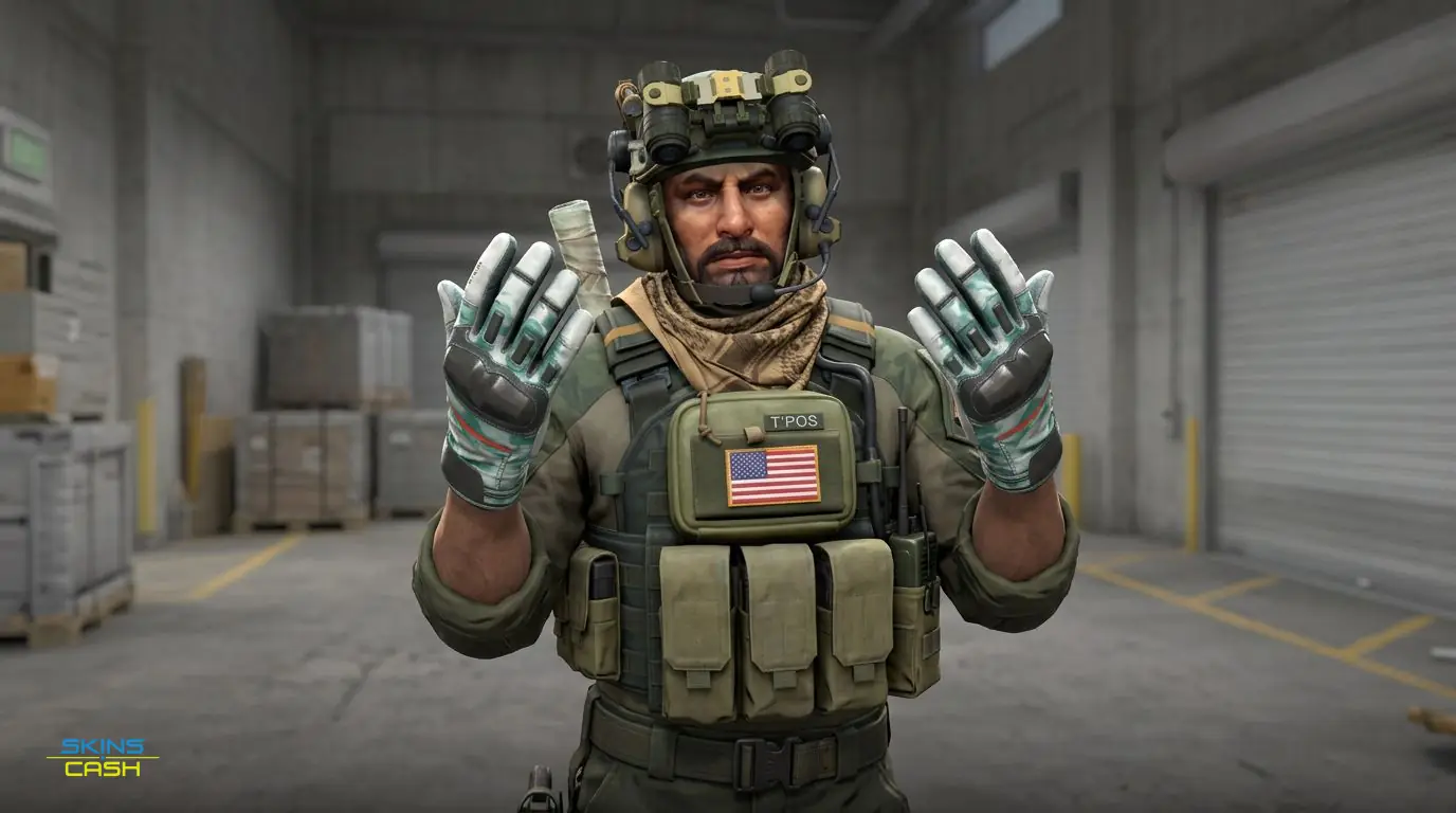 ★ Moto Gloves | Spearmint — In the field