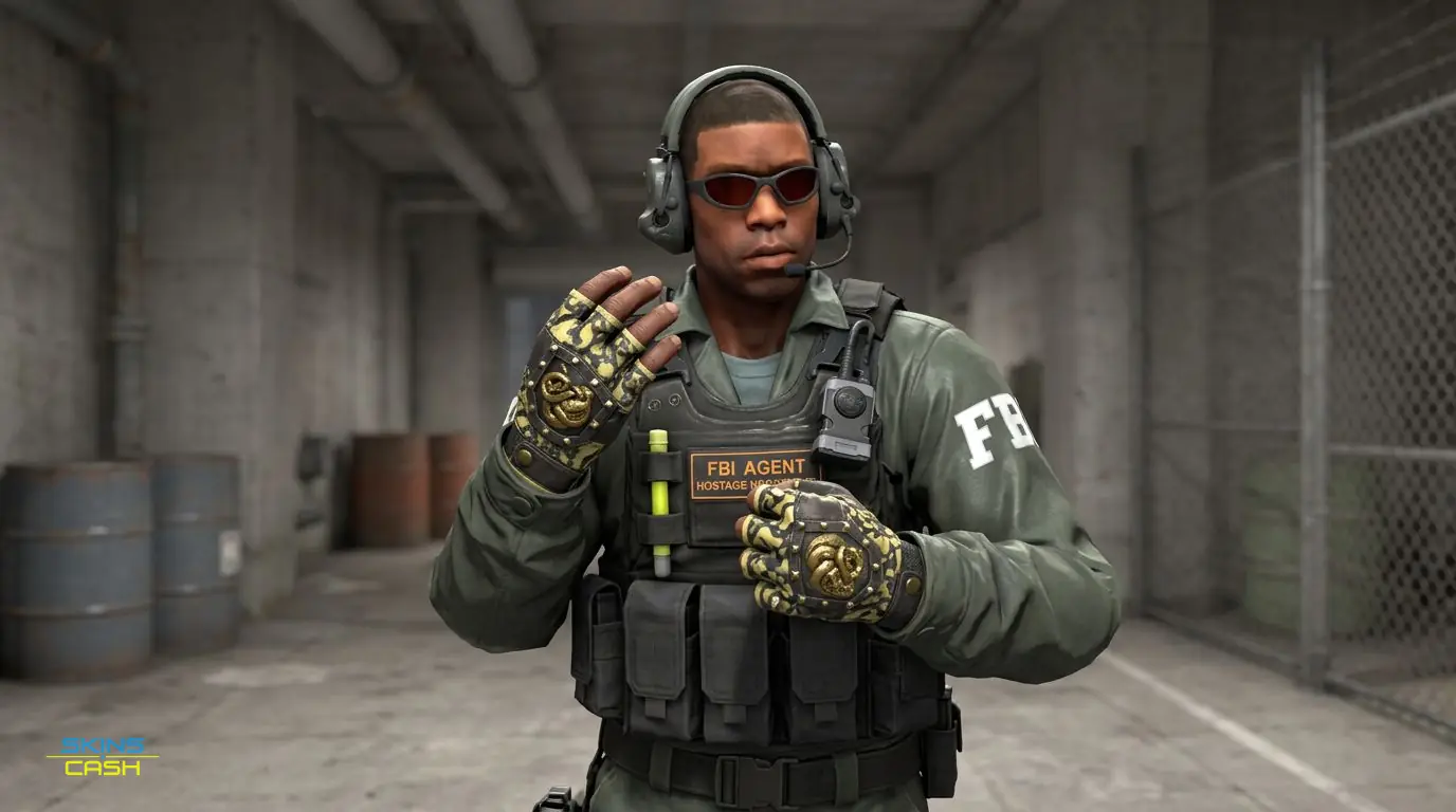 ★ Broken Fang Gloves | Yellow-banded — In the field