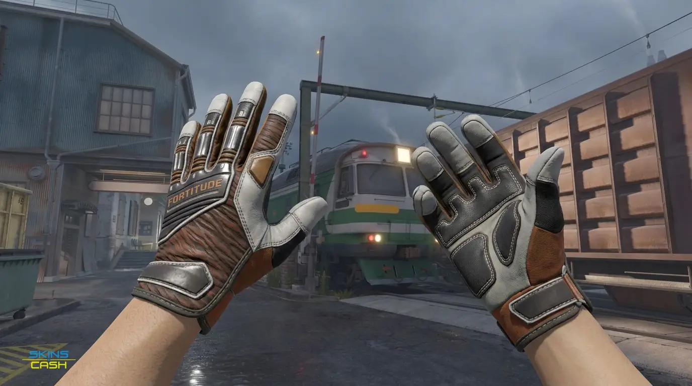 ★ Specialist Gloves | Tiger Strike — In-game inspect