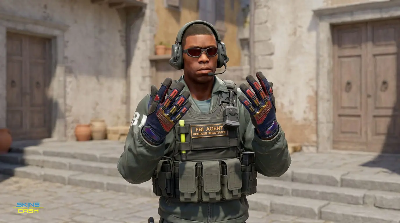 ★ Specialist Gloves | Marble Fade — In the field