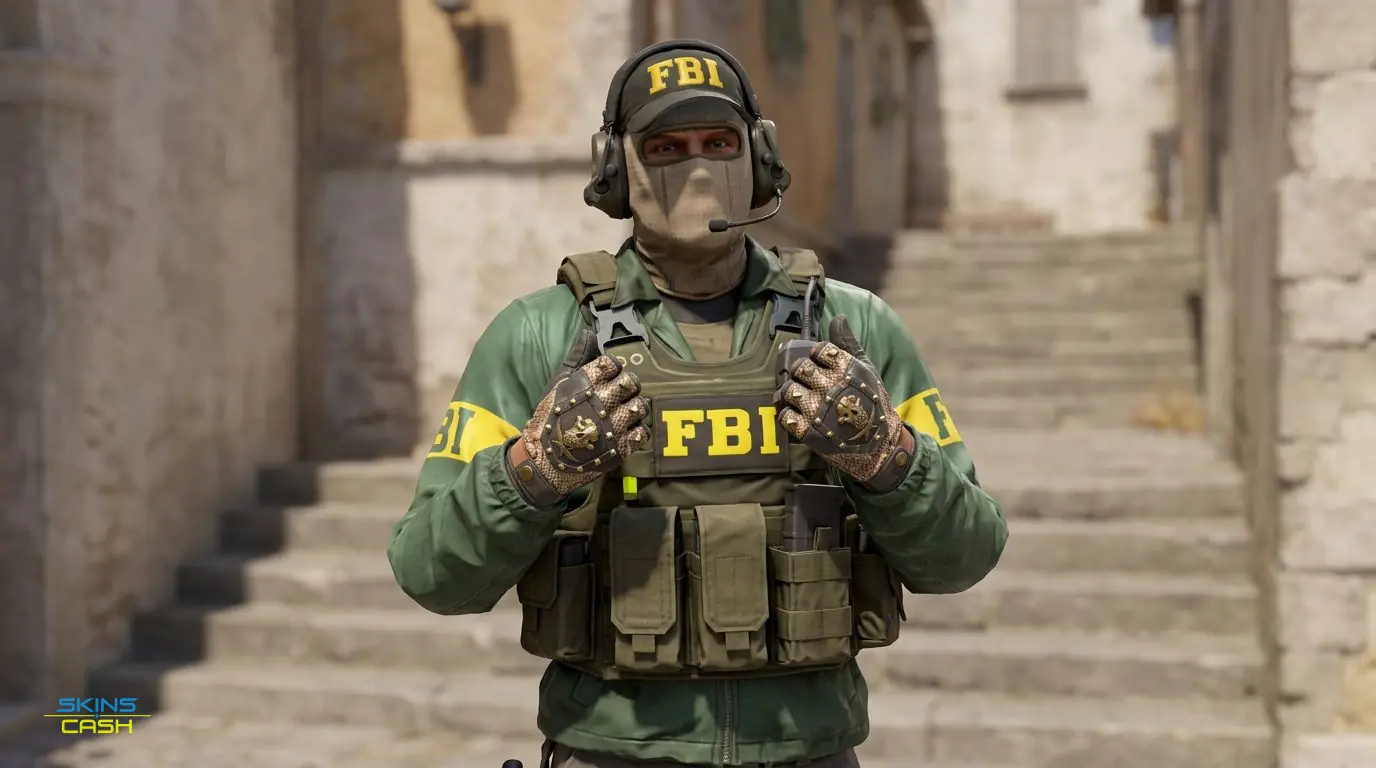 ★ Bloodhound Gloves | Snakebite — In the field