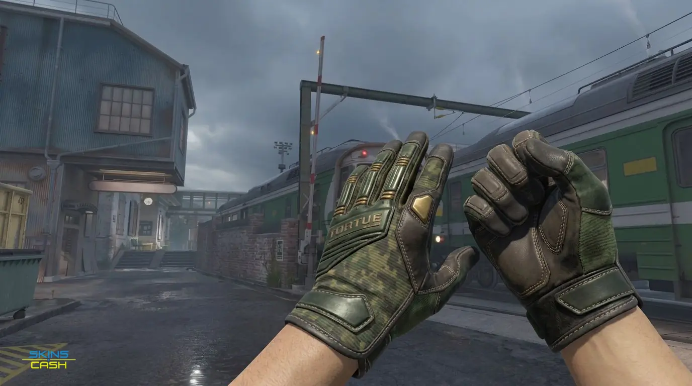 ★ Specialist Gloves | Forest DDPAT — In-game inspect