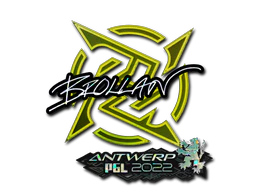 Sticker | Brollan (Glitter) | Antwerp 2022 image
