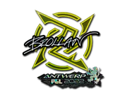 Sticker | Brollan (Glitter) | Antwerp 2022 image