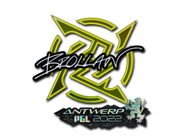 Sticker | Brollan (Glitter) | Antwerp 2022 image