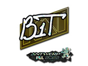 Sticker | b1t (Glitter) | Antwerp 2022 image