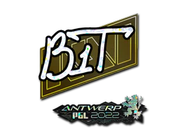 Sticker | b1t (Glitter) | Antwerp 2022 image