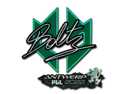 Sticker | boltz (Glitter) | Antwerp 2022 image