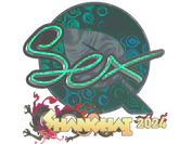 Sticker | dexter (Holo) | Shanghai 2024 image