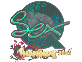 Sticker | dexter (Holo) | Shanghai 2024 image