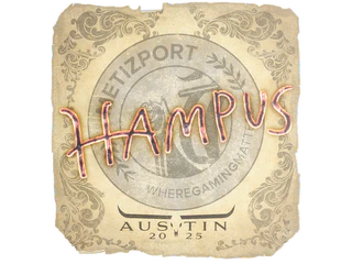 Sticker | hampus | Austin 2025