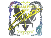 Sticker | ZywOo (Holo, Champion) | Austin 2025 image