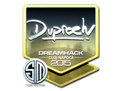 Sticker | dupreeh (Foil) | Cluj-Napoca 2015 image