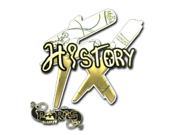 Sticker | History (Gold) | Paris 2023 image