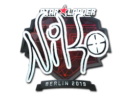 Sticker | NiKo (Foil) | Berlin 2019 image