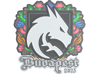 Sticker | Team Spirit (Embroidered) | Budapest 2025